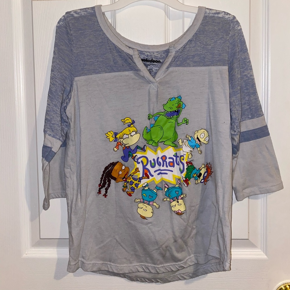 rugrats 3/4 sleeve shirt